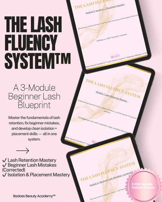 The Lash Fluency System™ Beginner Fundamentals Digital Bundle