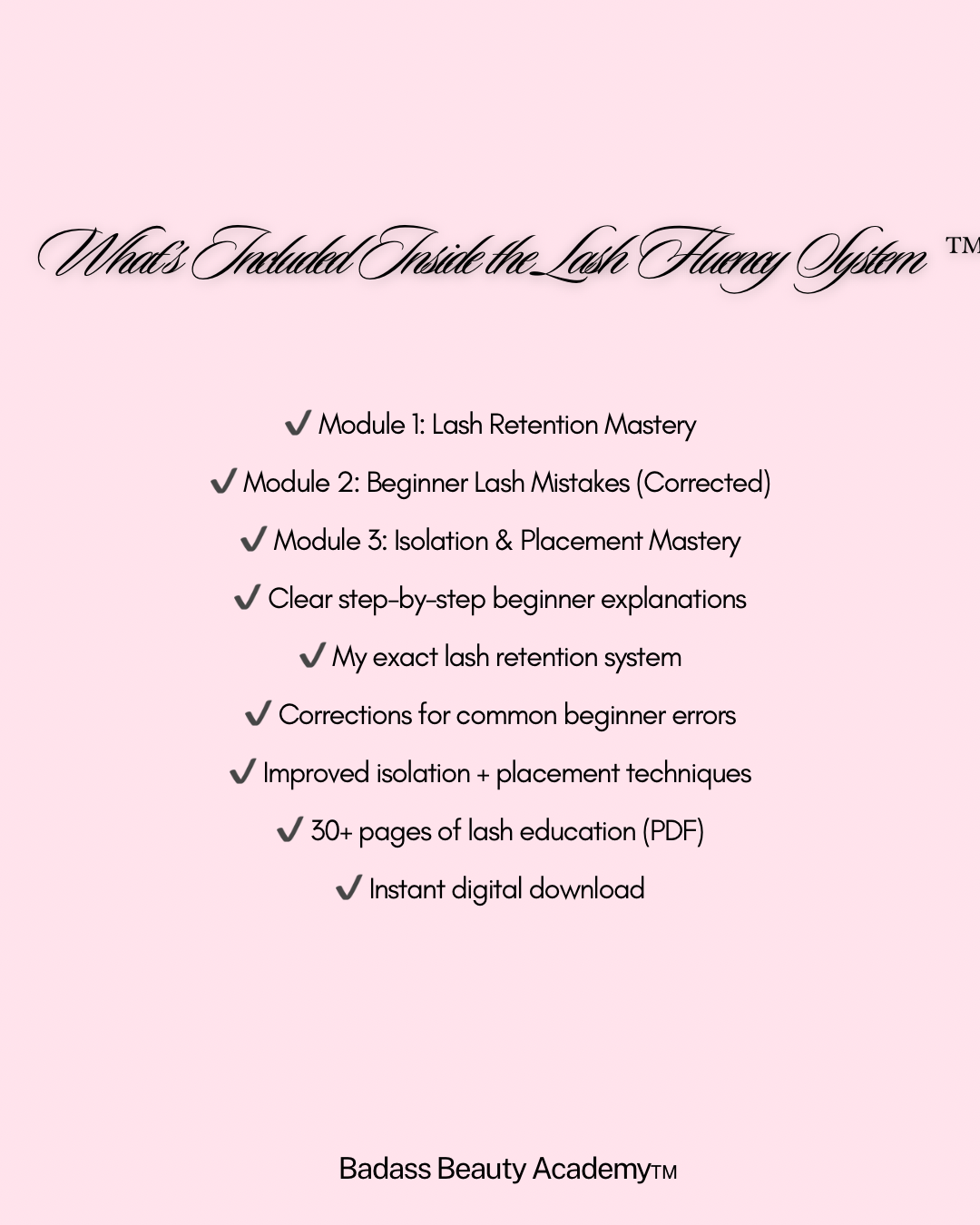 The Lash Fluency System™ Beginner Fundamentals Digital Bundle
